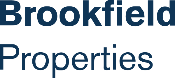 Brookfield Properties Logo - Dark blue sans-serif type